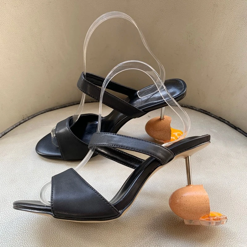 Broken Egg Custom Colors Ladies Sandals Size 34-43 Fashion Show Cow Leather Women Shoes Peep Toe Stiletto Shoes For Women 2023
Broken Egg Custom Colors Ladies Sandals Size 34-43 Fashion Show Cow Leather Women Shoes Peep Toe Stiletto Shoes For Women 2023