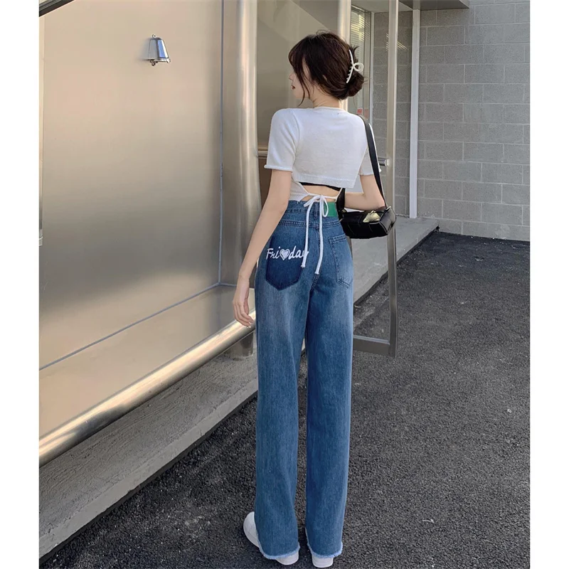 ILARES Baggy Jeans Woman High Waist Streetwear Vintage Clothes Female Clothing Korean Fashion Pant Jeans Women Women's Pants Y2k
ILARES Baggy Jeans Woman High Waist Streetwear Vintage Clothes Female Clothing Korean Fashion Pant Jeans Women Women's Pants Y2k