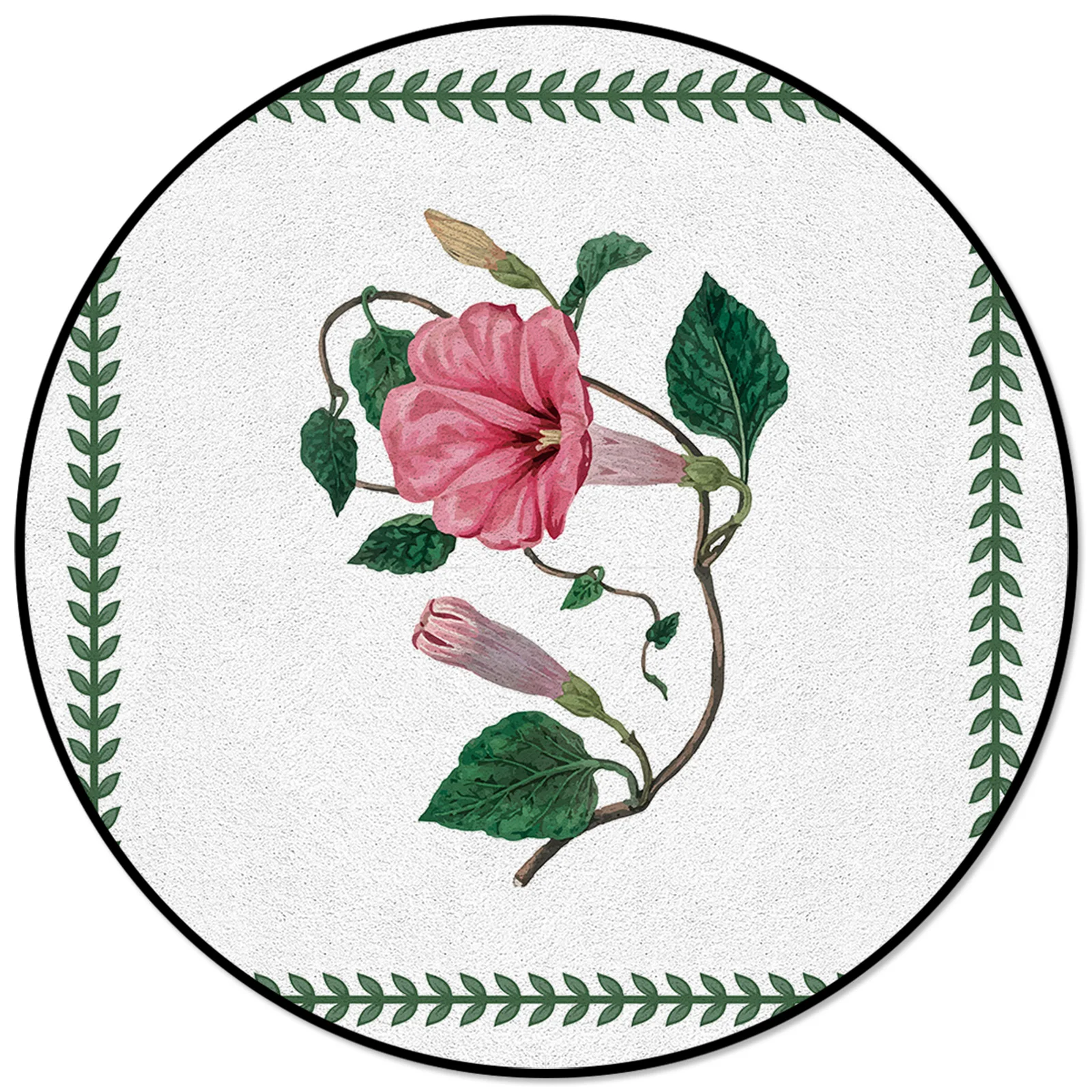 Plant Leaves Morning Glory Carpets For Living Room Carpets For Bed Room Large Bedroom Decor Circle Rug Area Rug Large 
Plant Leaves Morning Glory Carpets For Living Room Carpets For Bed Room Large Bedroom Decor Circle Rug Area Rug Large