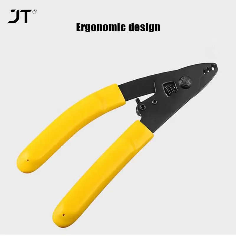 

CFS-3 Three-port Fiber Optical Stripper Pliers Wire Strippers for FTTH Tools Optic Stripping Plier Tool