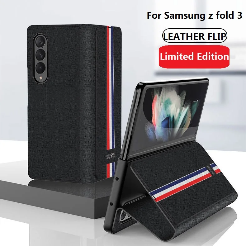 Магнитный чехол-книжка для Samsung Z Fold 3, роскошный кожаный полноразмерный противоударный чехол для Samsung Z Fold 3
Магнитный чехол-книжка для Samsung Z Fold 3, роскошный кожаный полноразмерный противоударный чехол для Samsung Z Fold 3