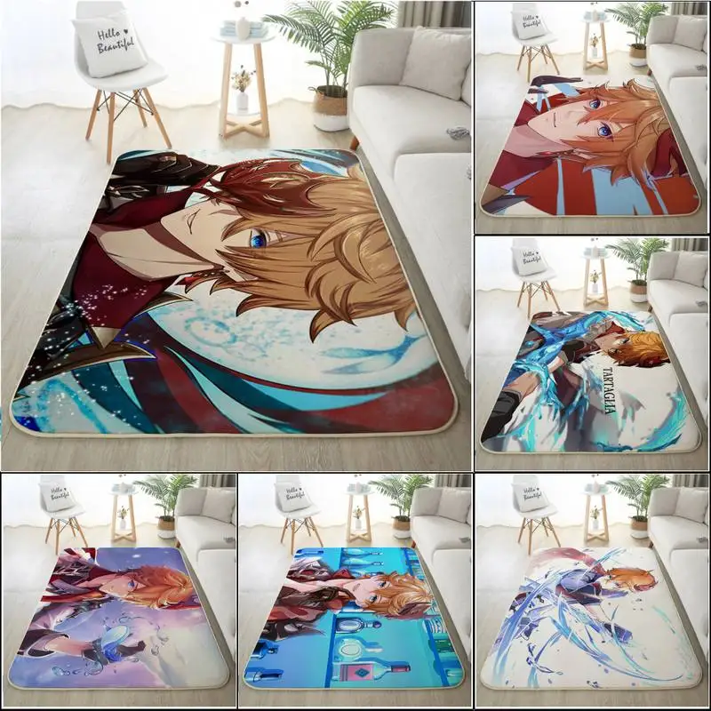 Tartaglia Genshin Impact Kitchen Mat Bedroom Living Room Carpet Entrance Doormat Home Hallway Floor Mat Bathroom Anti-Slip Rug
Tartaglia Genshin Impact Kitchen Mat Bedroom Living Room Carpet Entrance Doormat Home Hallway Floor Mat Bathroom Anti-Slip Rug