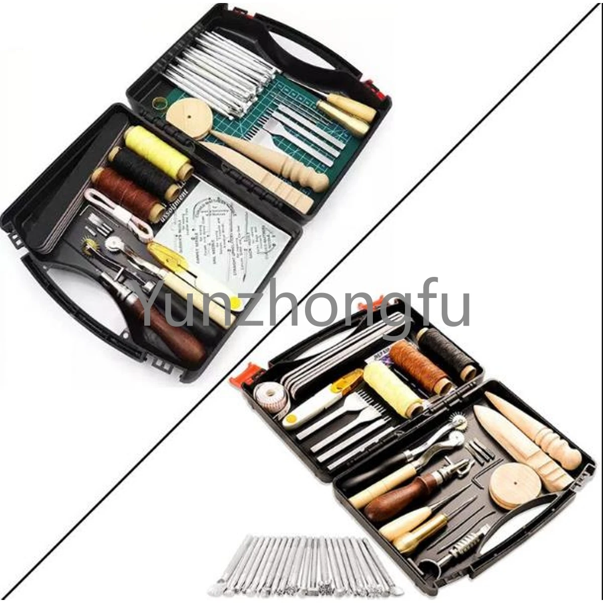 59-Piece Set Diy Suit Handmade Leather Art Set Leather Hand Sewing Tool Set Leather Handmade Box
59-Piece Set Diy Suit Handmade Leather Art Set Leather Hand Sewing Tool Set Leather Handmade Box
