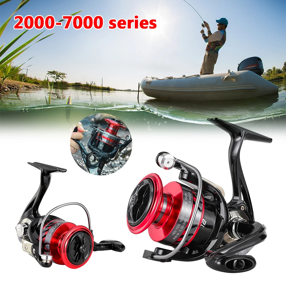 BK2000-7000 5.2:1/4.7:1 12BB Fishing Spinning Reel Metal Spool Ball Bearings Foldable Handle Carp Metal Line Cup Sea Fish Tackle
BK2000-7000 5.2:1/4.7:1 12BB Fishing Spinning Reel Metal Spool Ball Bearings Foldable Handle Carp Metal Line Cup Sea Fish Tackle