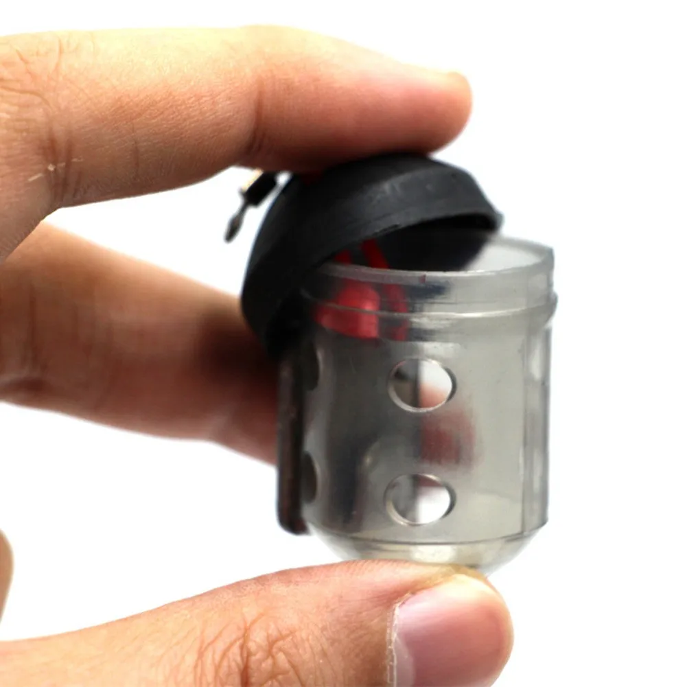 Black Fishing Cap Feeders Plastic Goods For Fishing Accessories Fishing accessories Equipment Tools Accessory Professional Tool
Black Fishing Cap Feeders Plastic Goods For Fishing Accessories Fishing accessories Equipment Tools Accessory Professional Tool