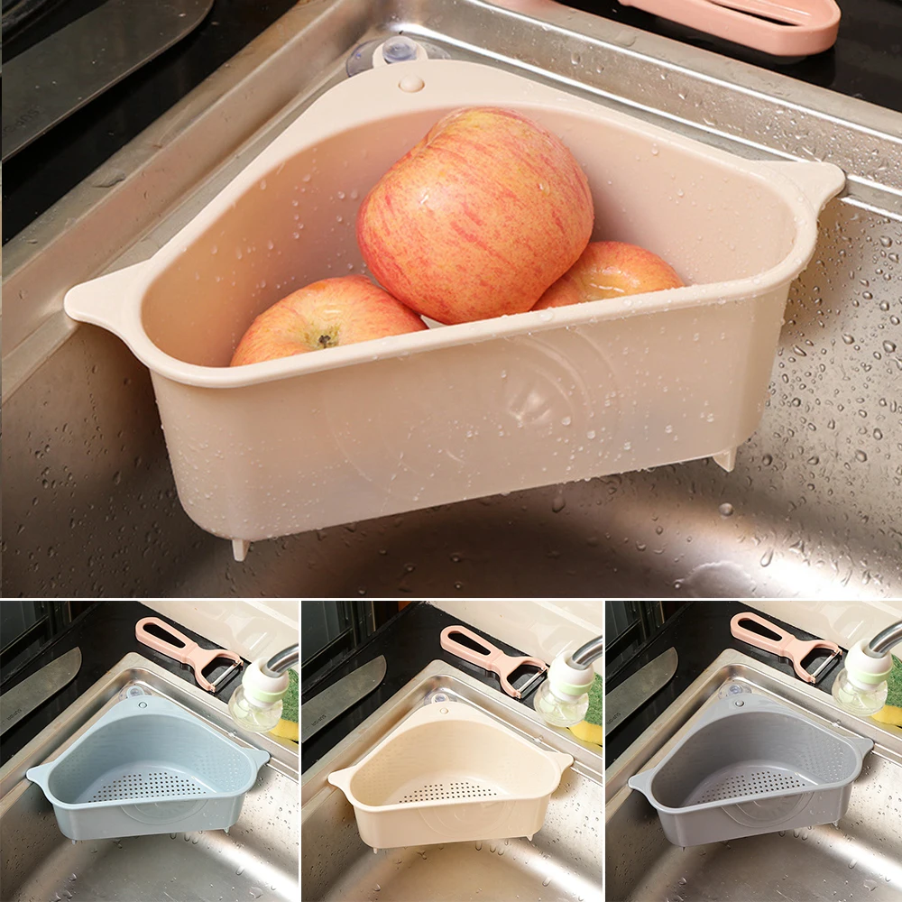 Corner Sink Strainer Triangle Storage Holder Multifunctional Drain Shelf Kitchen Sucker Fruit Vegetable Rack Leftover Sink
Corner Sink Strainer Triangle Storage Holder Multifunctional Drain Shelf Kitchen Sucker Fruit Vegetable Rack Leftover Sink