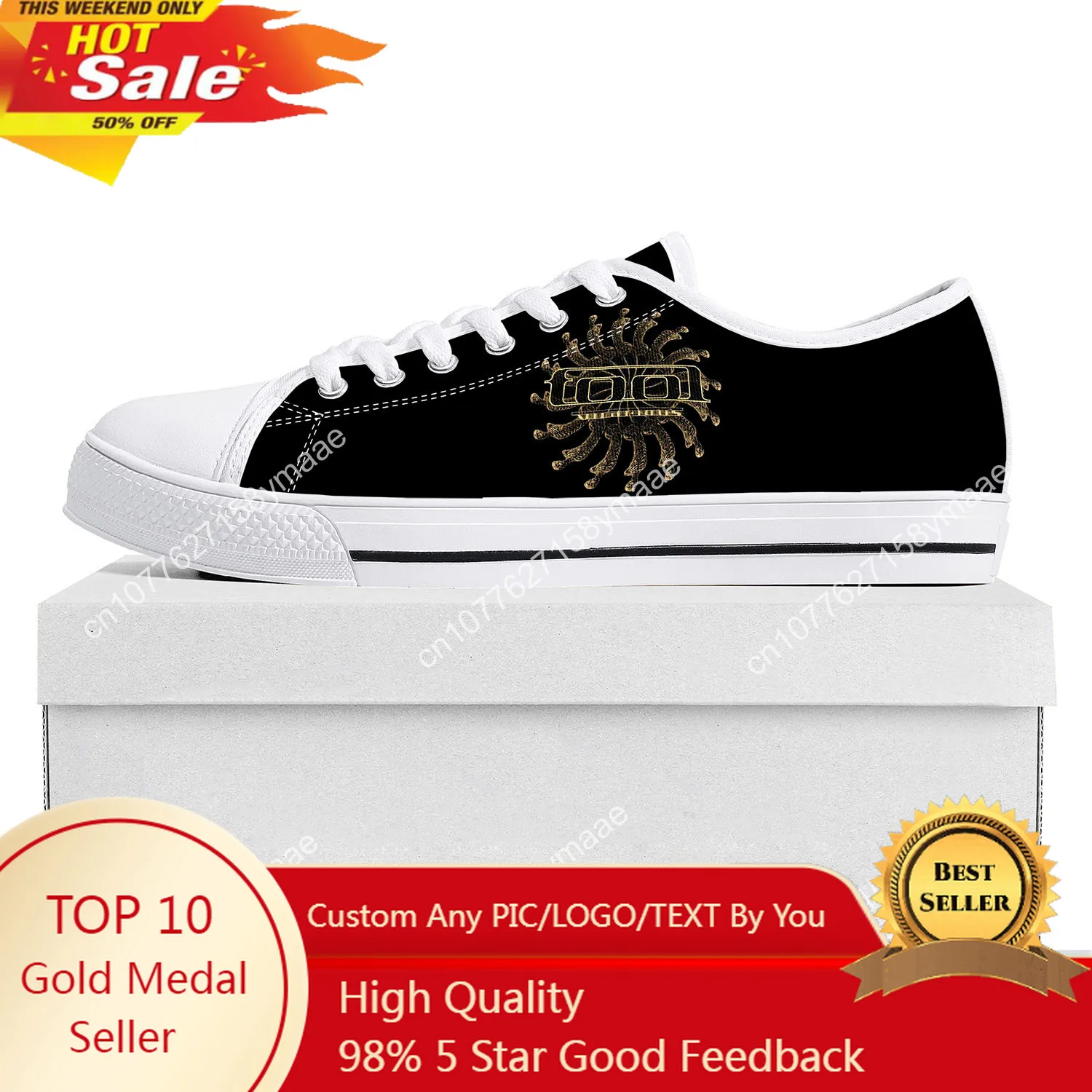 Tool Rock Band Low Top Sneakers Mens Womens Teenager Canvas High Quality Sneaker Casual Custom Made Shoes Customize Shoe White
Tool Rock Band Low Top Sneakers Mens Womens Teenager Canvas High Quality Sneaker Casual Custom Made Shoes Customize Shoe White
