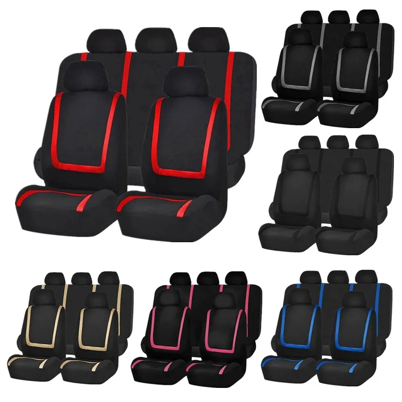 2/4/9pcs Car Seat Cover Fabric Car Covers To The Salon All Season Seat Protection Cover Universal Interior Car Accessories Seat
2/4/9pcs Car Seat Cover Fabric Car Covers To The Salon All Season Seat Protection Cover Universal Interior Car Accessories Seat