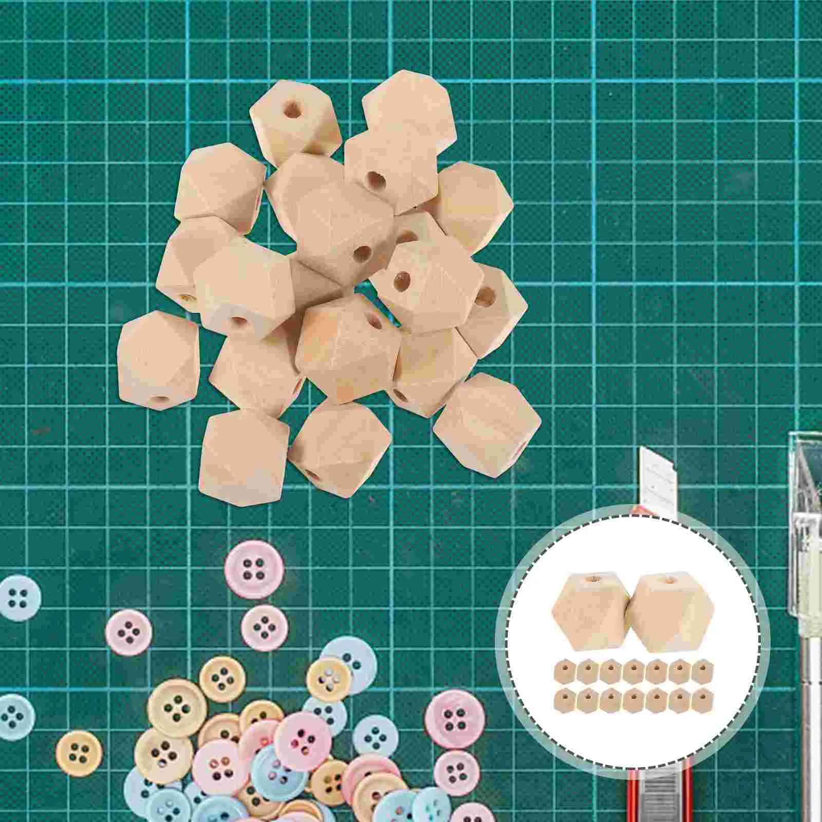 20pcs DIY Necklace Loose Beads Bracelet Making Loose Beads DIY Wooden Beads DIY Pendant Bead 
20pcs DIY Necklace Loose Beads Bracelet Making Loose Beads DIY Wooden Beads DIY Pendant Bead