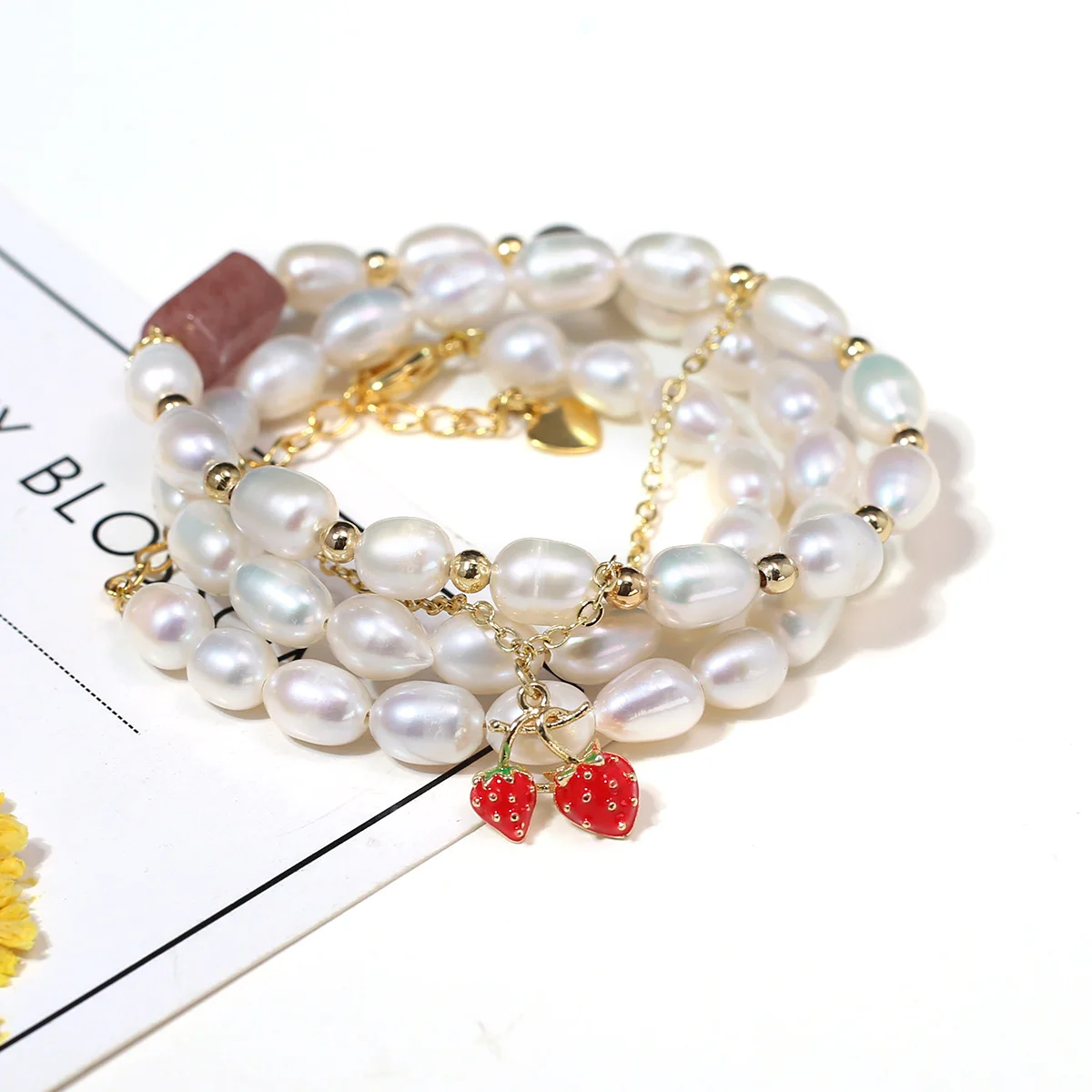 Natural Freshwater Pearl Necklace Pearl Red Cherry Pendant Pearl Chain for Women Charm Jewelry Party Accessories 40+5cm
Natural Freshwater Pearl Necklace Pearl Red Cherry Pendant Pearl Chain for Women Charm Jewelry Party Accessories 40+5cm