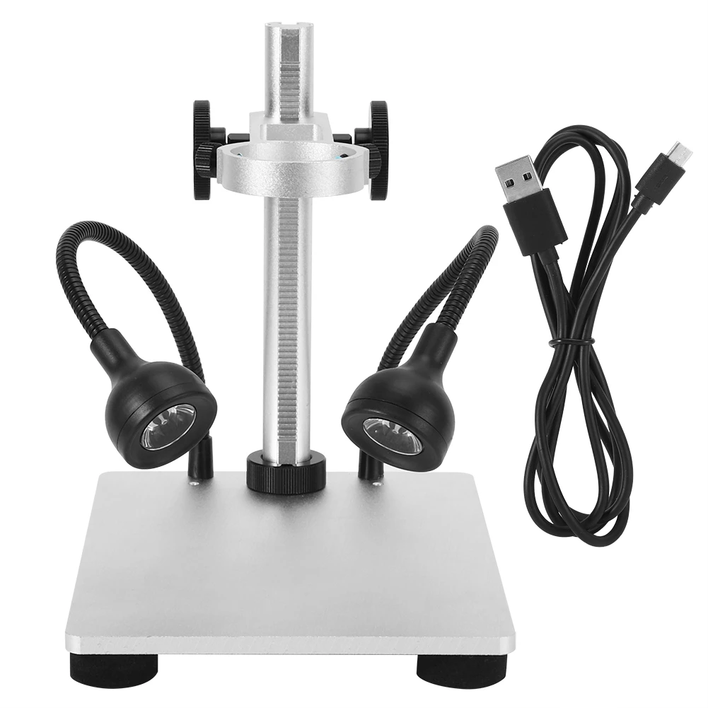 Aluminum Alloy Microscope Bracket Stand Holder with Dual Light Source for Digital Microscope Microscope Stand§Microscope
Aluminum Alloy Microscope Bracket Stand Holder with Dual Light Source for Digital Microscope Microscope Stand§Microscope