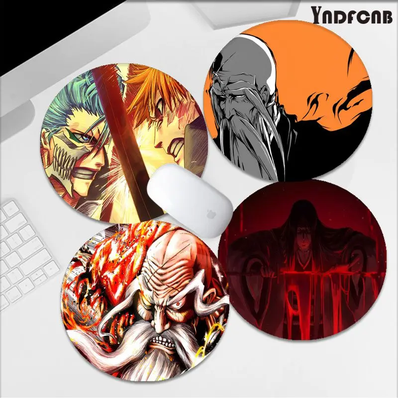 

Anime Bleach Mousepad Animation Round Big Promotion Table Mat Mousepad Computer Keyboard Pad Games Pad for PC Gamer Mousemat