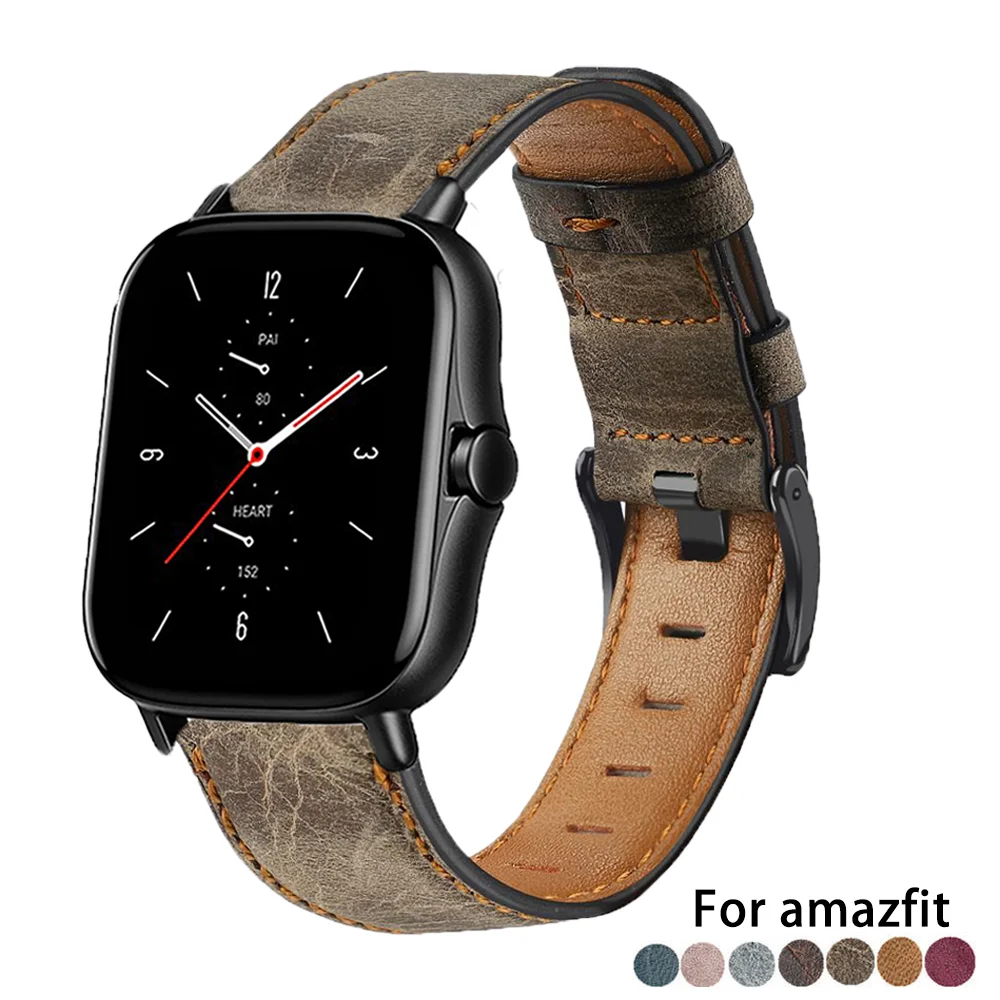 Ремешок для часов xiaomi Amazfit Pace/Stratos 2 2S /gtr 47 мм, браслет из натуральной кожи для смарт-часов, 22 мм
Ремешок для часов xiaomi Amazfit Pace/Stratos 2 2S /gtr 47 мм, браслет из натуральной кожи для смарт-часов, 22 мм