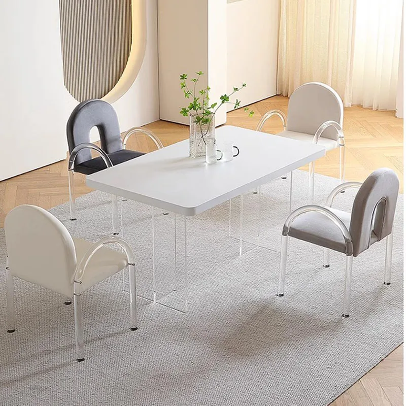Desk Modern Acrylic Table Kitchen Islands Center Living Room Office Coffee Dinning Table Set Modern Poker Silla Nordic Furniture
Desk Modern Acrylic Table Kitchen Islands Center Living Room Office Coffee Dinning Table Set Modern Poker Silla Nordic Furniture