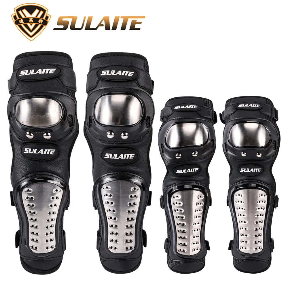 SULAITE Motorcycle Stainless Steel Knee Pads and Elbow Pads Off-road Riding Racing Protective Sports Protective Gear GT-341
SULAITE Motorcycle Stainless Steel Knee Pads and Elbow Pads Off-road Riding Racing Protective Sports Protective Gear GT-341