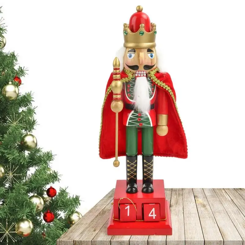 Cloak Nutcracker King Ornaments Handmade Wooden Nutcracker Soldier Nutcracker Figures Christmas Home Living Room Decoration
Cloak Nutcracker King Ornaments Handmade Wooden Nutcracker Soldier Nutcracker Figures Christmas Home Living Room Decoration