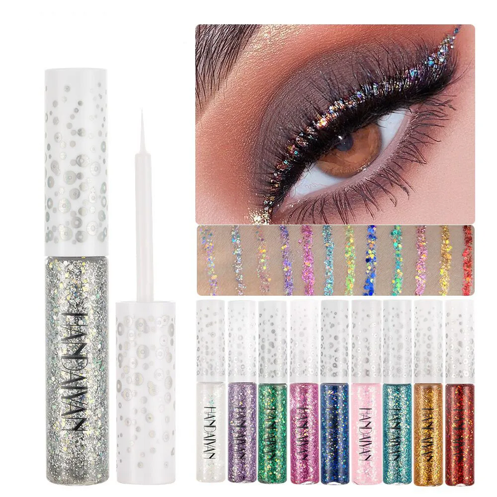 Shegoal Metallic Shiny Eyeshadow Glitter Liquid Eyeliner Colors Female Makeup Shimmer Cosmetics Eye Pencil Beauty Tools Popular
Shegoal Metallic Shiny Eyeshadow Glitter Liquid Eyeliner Colors Female Makeup Shimmer Cosmetics Eye Pencil Beauty Tools Popular