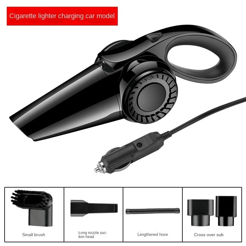 120w Home And Car Dual-Purpose Wet And Dry Handheld Car Vacuum Cleaner With Lamp High-Power Wireless Vacuum Cleaner For Car
120w Home And Car Dual-Purpose Wet And Dry Handheld Car Vacuum Cleaner With Lamp High-Power Wireless Vacuum Cleaner For Car