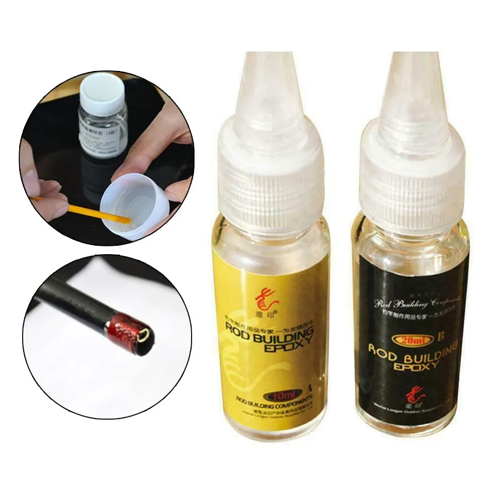 2 Bottles 10/20ml Fishing Rod Building Epoxy Thread Coating Rod Building Epoxy A And B Glue Fishing Tools
2 Bottles 10/20ml Fishing Rod Building Epoxy Thread Coating Rod Building Epoxy A And B Glue Fishing Tools