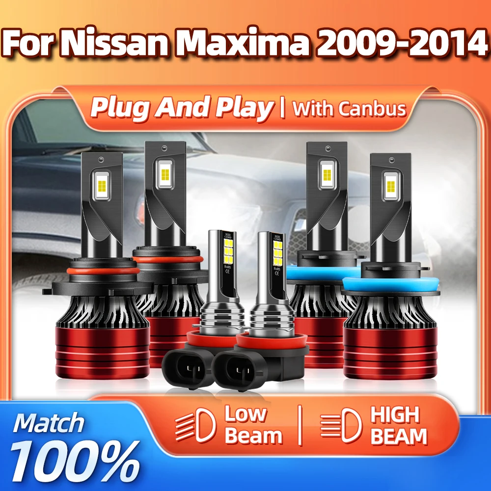LED Car Headlight 60000LM 360W High Low Beam Auto Lamp 12V 6000K Fog Light Bulbs For Nissan Maxima 2009 2010 2011 2012 2013 2014
LED Car Headlight 60000LM 360W High Low Beam Auto Lamp 12V 6000K Fog Light Bulbs For Nissan Maxima 2009 2010 2011 2012 2013 2014