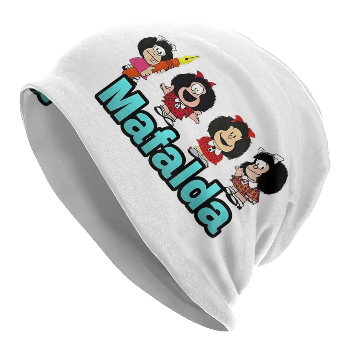 Mafalda аниме Теплая вязаная шапка модная шапочка шапка осень зима уличные шапки унисекс для взрослых
Mafalda аниме Теплая вязаная шапка модная шапочка шапка осень зима уличные шапки унисекс для взрослых