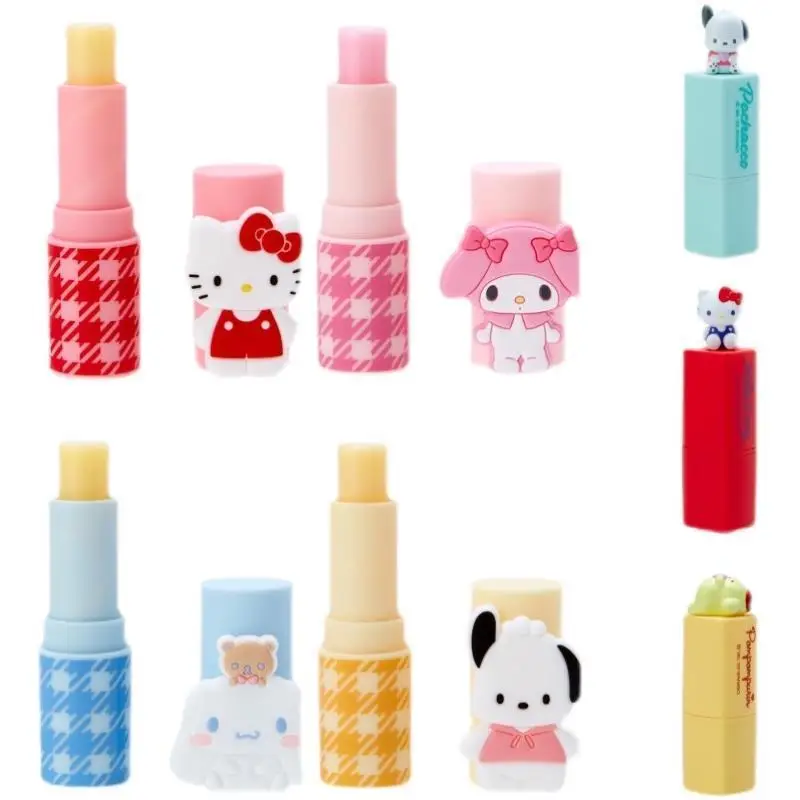 kawaii sanrio hello kitty my melody kuromi Cinnamoroll Pochacco Natural Plant Lip Balm Moisturizing Lipsticks Cosmetic Skin Care
kawaii sanrio hello kitty my melody kuromi Cinnamoroll Pochacco Natural Plant Lip Balm Moisturizing Lipsticks Cosmetic Skin Care