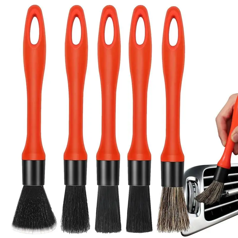 Car Detailing Brush Kit Soft Mixed Hair Detailing Brush Kit 5 Pieces Exterior Detailing Brush Car Detailing Kit For Wheels Tires
Car Detailing Brush Kit Soft Mixed Hair Detailing Brush Kit 5 Pieces Exterior Detailing Brush Car Detailing Kit For Wheels Tires