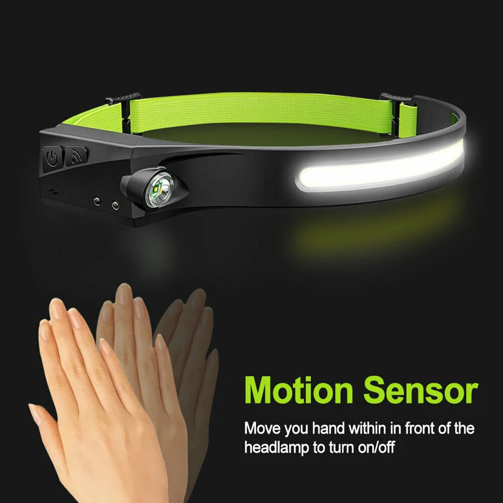 COB+LED Headlamp Reflective Headlight Torch Flashlight Work Light Bar Head Band USB Rechargeable Charging Headlights
COB+LED Headlamp Reflective Headlight Torch Flashlight Work Light Bar Head Band USB Rechargeable Charging Headlights