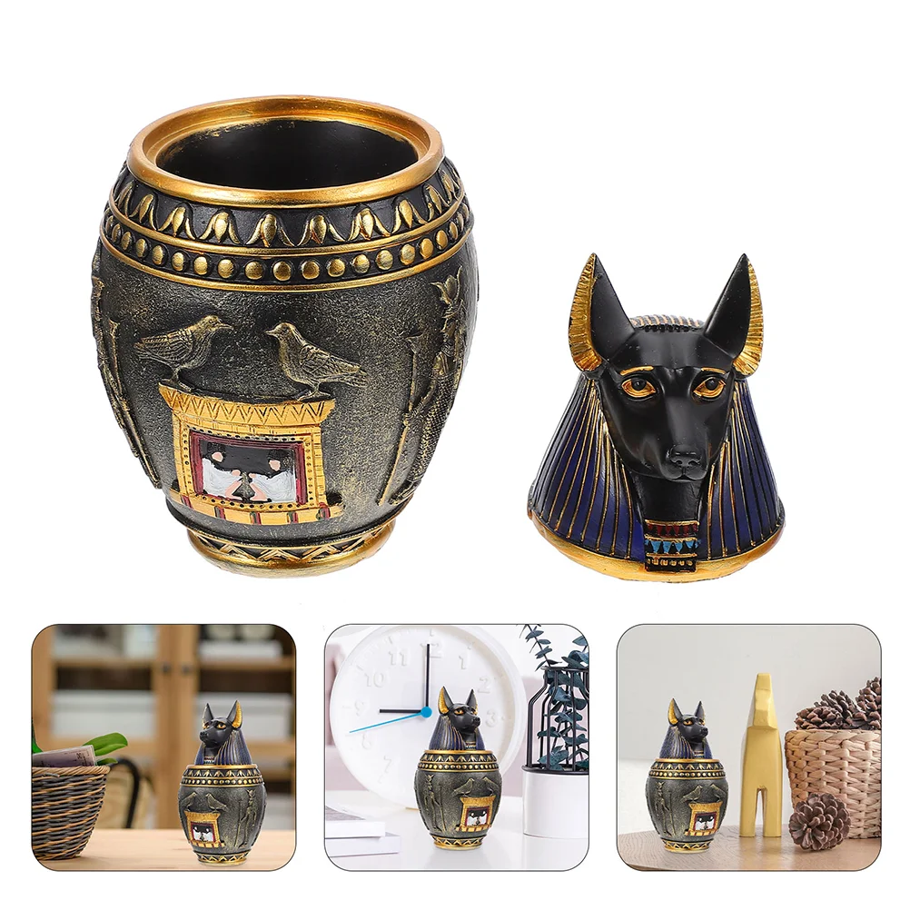 Jar Statue Storage Egypt Kitchen Jars Decoration Desktop Box Seasoning Anubis Afterlife The God Goddess Ancient Sugar Container
Jar Statue Storage Egypt Kitchen Jars Decoration Desktop Box Seasoning Anubis Afterlife The God Goddess Ancient Sugar Container
