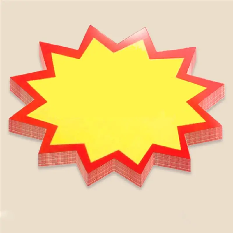100/200Pcs Price Tag Advertising Paper Explosion Sticker Sticker Special Price Tag 11x6cm
100/200Pcs Price Tag Advertising Paper Explosion Sticker Sticker Special Price Tag 11x6cm