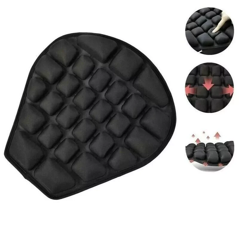 Motorcycle Seat Cushion 3D Comfort Gel Air Motorbike Pillow Pad Cover Shock Absorption Decompression Cooling Technology
Motorcycle Seat Cushion 3D Comfort Gel Air Motorbike Pillow Pad Cover Shock Absorption Decompression Cooling Technology
