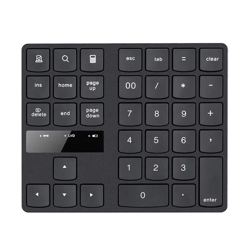 2021 Keyboard Mini Keyboard Wireless Number Pad Rechargeable Keypad For Laptop PC 35 Keys Hand Ergonomic Game Keypad NEW
2021 Keyboard Mini Keyboard Wireless Number Pad Rechargeable Keypad For Laptop PC 35 Keys Hand Ergonomic Game Keypad NEW