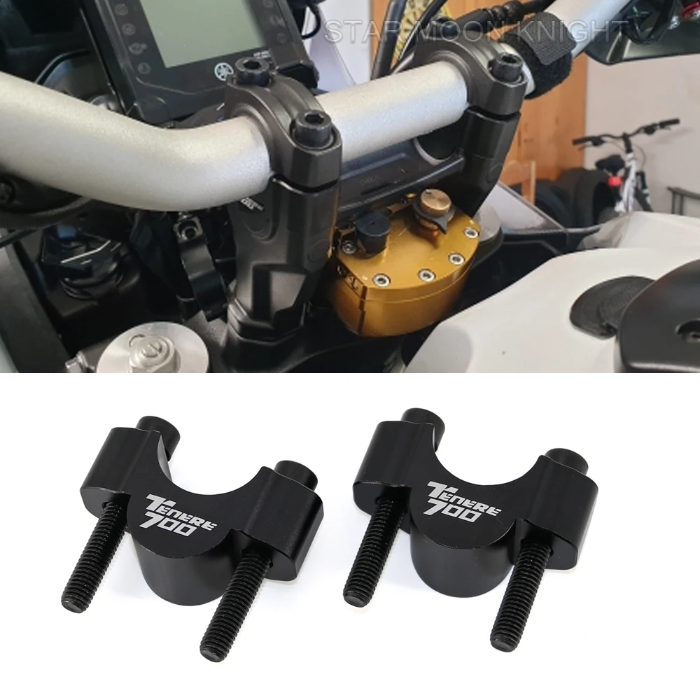For Yamaha XT700Z Tenere700 Tenere 700 2019 - 2023 Accessories Handlebar Riser Clamp Handle Bar Height Adjustment Mount Adapter
For Yamaha XT700Z Tenere700 Tenere 700 2019 - 2023 Accessories Handlebar Riser Clamp Handle Bar Height Adjustment Mount Adapter