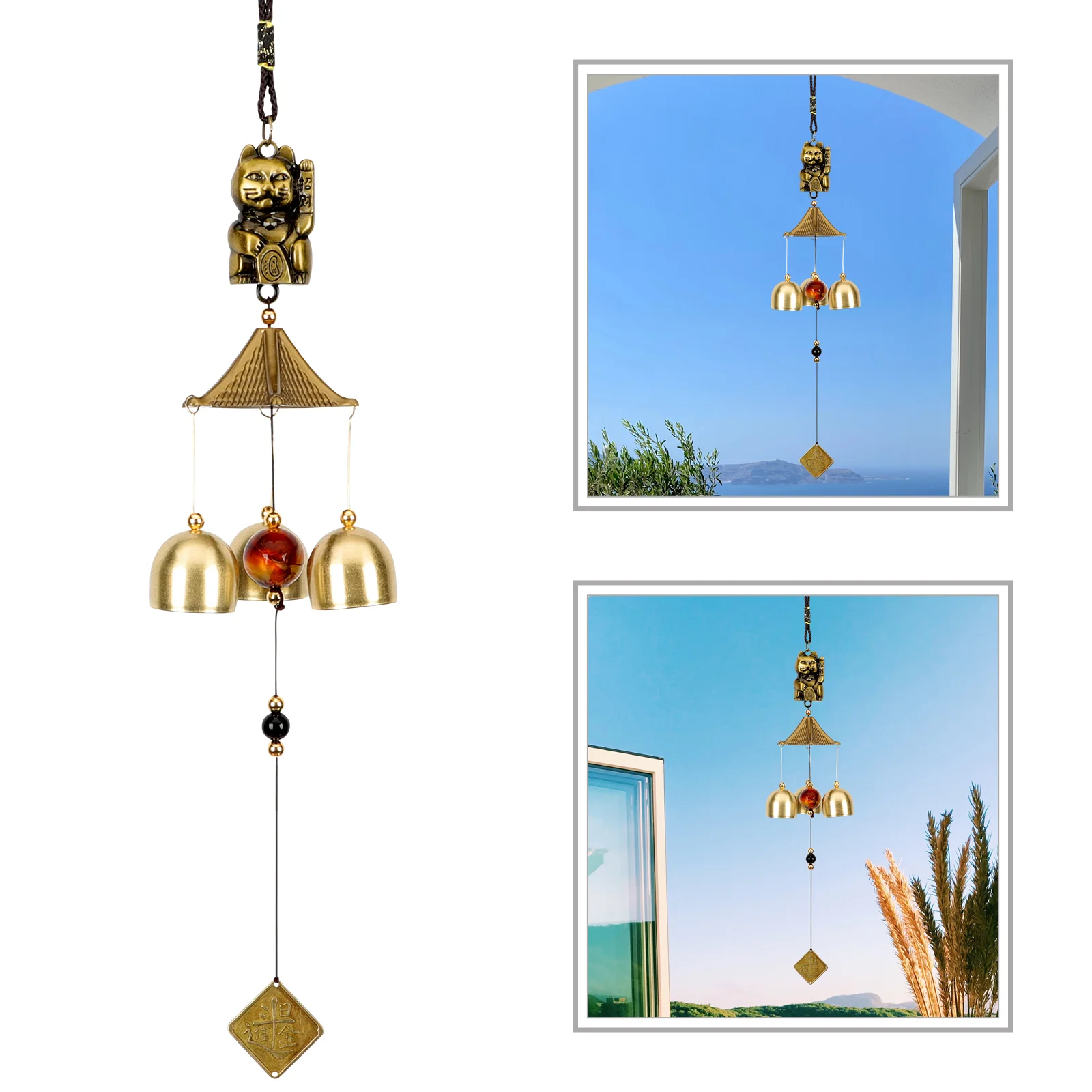 Wind Hanging Bell Bells Chimes Lucky Chime Vintage North Country Chinese Witch Decor Cat Blessing Tranquil Sympathy Harmony Car
Wind Hanging Bell Bells Chimes Lucky Chime Vintage North Country Chinese Witch Decor Cat Blessing Tranquil Sympathy Harmony Car