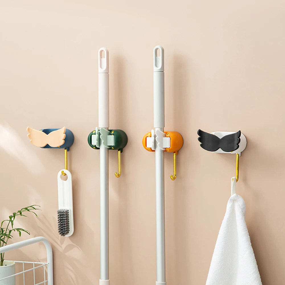 Wall Mounted Mop Rack Bathroom accessories Shelf Organizer Hook Broom Holder Hanger Behind Doors/On Walls Household Tools Home
Wall Mounted Mop Rack Bathroom accessories Shelf Organizer Hook Broom Holder Hanger Behind Doors/On Walls Household Tools Home