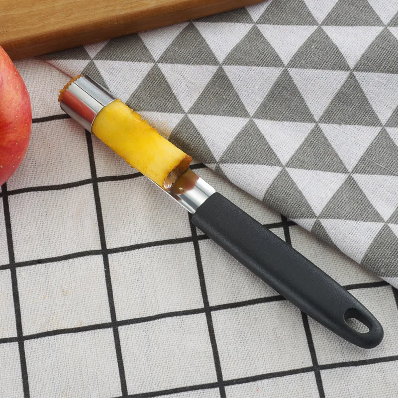 

New Apple Corer Stainless Steel Pear Fruit Vegetable Tools Core Seed Remover Cutter Seeder Slicer Knife Kitchen Gadgets Tools