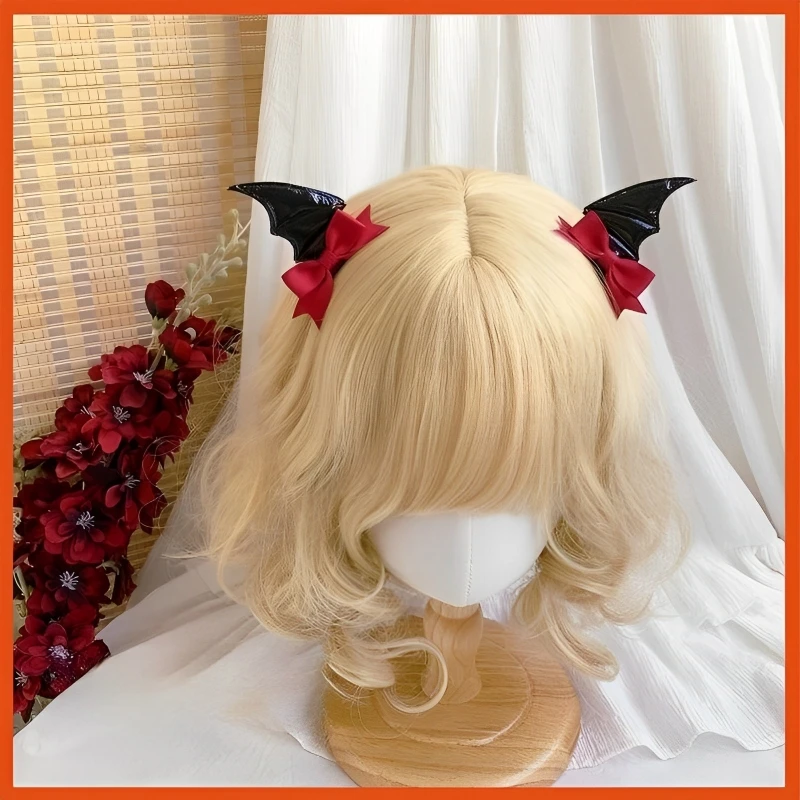 Halloween Bat Wings Shape Hairpin Gothic Kids Female Clip Headdress Punk Hair Clip For Haunted House Party Head Decoration Gifts
Halloween Bat Wings Shape Hairpin Gothic Kids Female Clip Headdress Punk Hair Clip For Haunted House Party Head Decoration Gifts