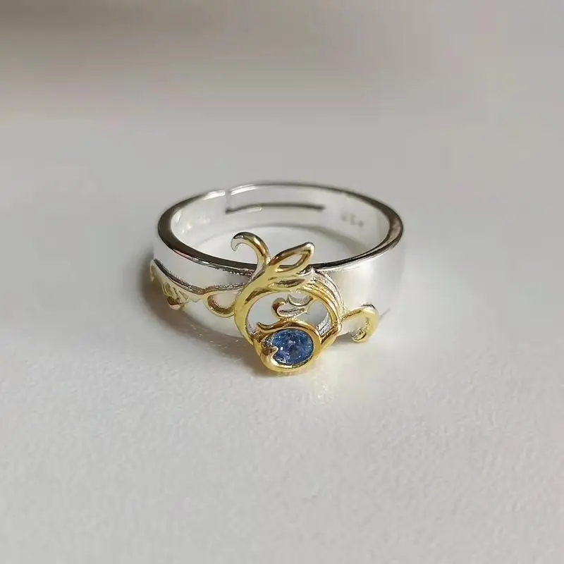 New Genshin Impact Game Rings for Xingqiu Cosplay Anime Hydro Adjustable Opening Anime Ring Delicate Hollow Zircon Ring Jewelry
New Genshin Impact Game Rings for Xingqiu Cosplay Anime Hydro Adjustable Opening Anime Ring Delicate Hollow Zircon Ring Jewelry