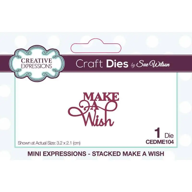 Make A Wish Craft Metal Cutting Dies for DIY Scrapbooking Crafts Dies Cut Maker Photo Album Template Handmade Decoration
Make A Wish Craft Metal Cutting Dies for DIY Scrapbooking Crafts Dies Cut Maker Photo Album Template Handmade Decoration