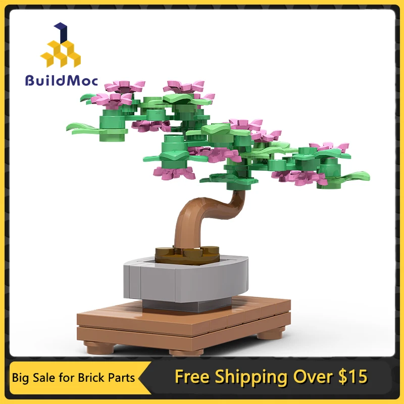 MOC Mini Plant Green Bush Flower Grass Ornament Bonsai Tree Model Flower Building Blocks Assembly Educational Toy for Gift
MOC Mini Plant Green Bush Flower Grass Ornament Bonsai Tree Model Flower Building Blocks Assembly Educational Toy for Gift