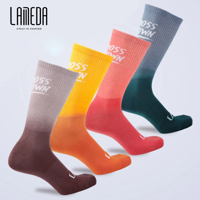 Велосипедные носки для верховой езды LAMEDA, дышащие нейлоновые чулки для бега, велосипедные носки для горного велосипеда, дорожные мужские женские мужские велосипедные Нескользящие
Велосипедные носки для верховой езды LAMEDA, дышащие нейлоновые чулки для бега, велосипедные носки для горного велосипеда, дорожные мужские женские мужские велосипедные Нескользящие
