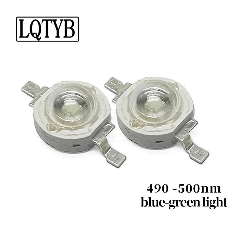 100pcs LED high-power 3W lumens lamp beads 490-500nm blue-green stage light engineering lighting industrial equipment lighting
100pcs LED high-power 3W lumens lamp beads 490-500nm blue-green stage light engineering lighting industrial equipment lighting