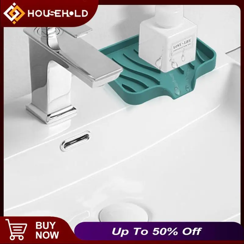 Leachable Storage Tray Shelf Soft Easy Clean Drain Soap Dish Anti Slip Diversion Port Design Soap Container Bends Freely
Leachable Storage Tray Shelf Soft Easy Clean Drain Soap Dish Anti Slip Diversion Port Design Soap Container Bends Freely