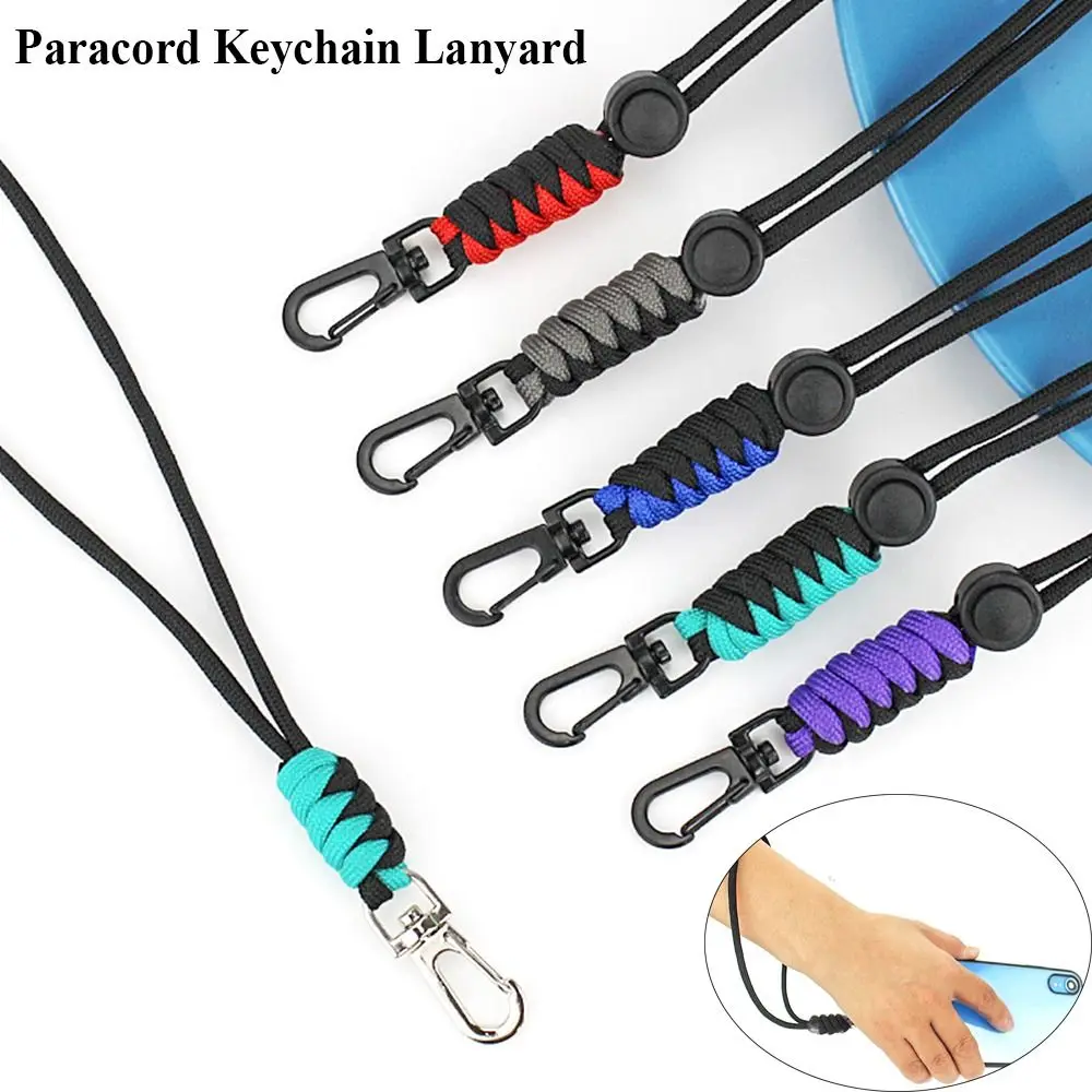 Strength Emergency Survival Backpack Self-Defense Key Ring Paracord Keychain Parachute Cord Lanyard Rotatable Buckle 
Strength Emergency Survival Backpack Self-Defense Key Ring Paracord Keychain Parachute Cord Lanyard Rotatable Buckle