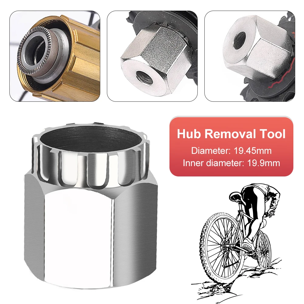 Bike Hub Tool Lockring Tool Mountain Bike Road Bike Sprocket Removal Tool for Freewheel Cassette Remover Bicycle Accessories
Bike Hub Tool Lockring Tool Mountain Bike Road Bike Sprocket Removal Tool for Freewheel Cassette Remover Bicycle Accessories