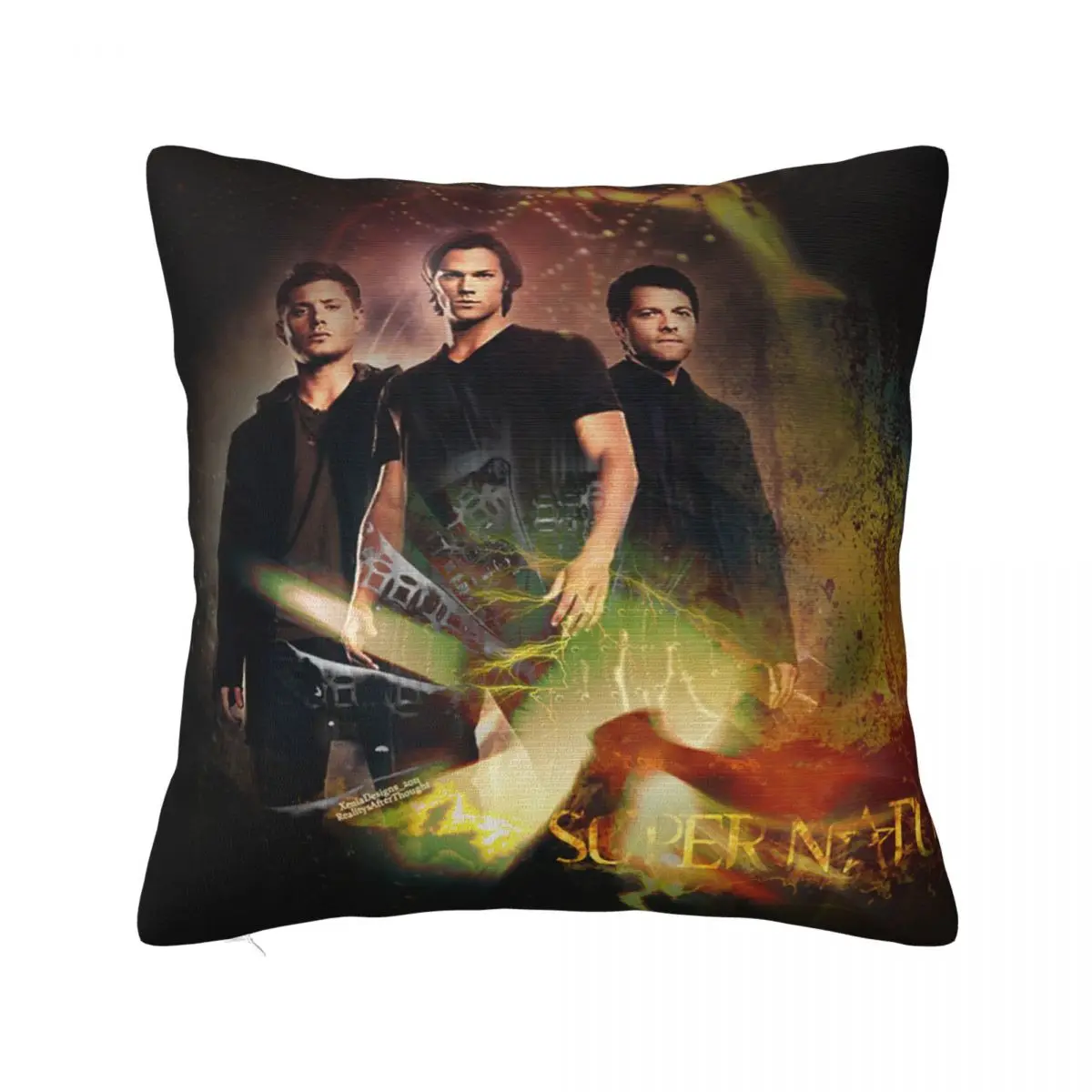 Наволочка с принтом «Сверхъестественное» тканевая наволочка с принтом, украшение, ужасная наволочка для подушки, чехол на молнии для дома, ... 
Наволочка с принтом «Сверхъестественное» тканевая наволочка с принтом, украшение, ужасная наволочка для подушки, чехол на молнии для дома, ...