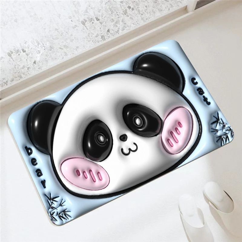 Абсорбирующий Быстросохнущий коврик для ванной с 3D рисунком животных, нескользящий дверной коврик, домашние напольные коврики для туалета, украшение для спальни
Абсорбирующий Быстросохнущий коврик для ванной с 3D рисунком животных, нескользящий дверной коврик, домашние напольные коврики для туалета, украшение для спальни