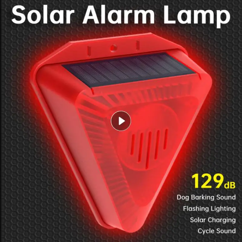 Solar Motion Sensor Alarm Lamp Outdoor Solar Siren Anti-wild Boar Repellent Drive Anti-theft Alarm Security Lamp For Farm Garden
Solar Motion Sensor Alarm Lamp Outdoor Solar Siren Anti-wild Boar Repellent Drive Anti-theft Alarm Security Lamp For Farm Garden
