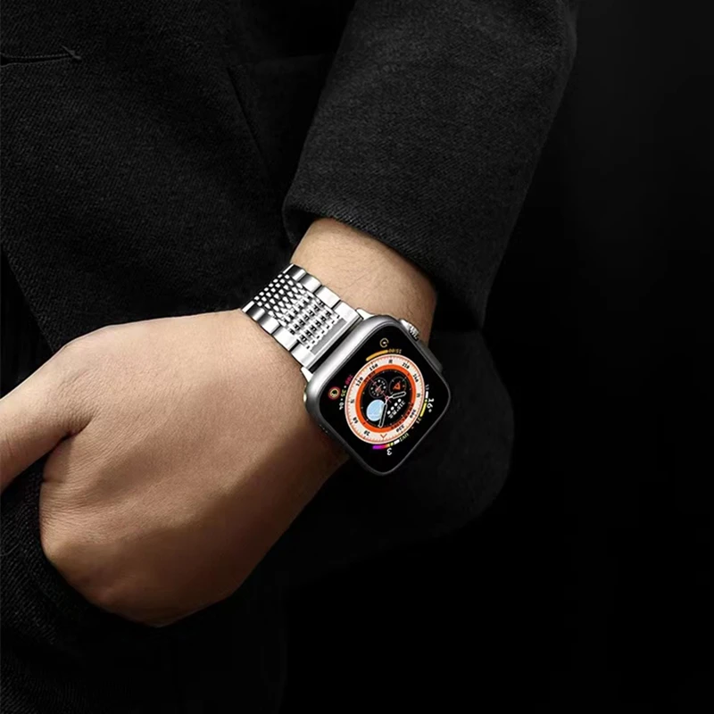 Браслет Correa из нержавеющей стали для Apple Watch, браслет ультратонкий для iWatch 42 мм 38 мм, 49 мм 8 7 6 5 4 3 SE 45 мм 44 мм 41 мм 40 мм
Браслет Correa из нержавеющей стали для Apple Watch, браслет ультратонкий для iWatch 42 мм 38 мм, 49 мм 8 7 6 5 4 3 SE 45 мм 44 мм 41 мм 40 мм