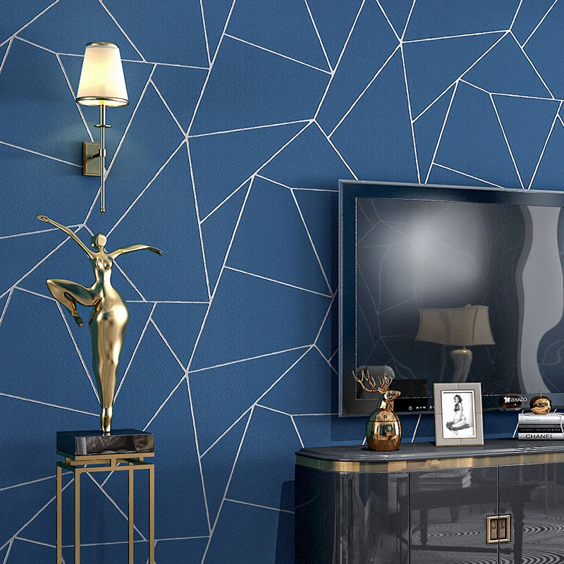 3D Wallpaper Wall Paper Blue White Beige Silver Line Modern Luxury Home Decoration Mural Panel Hotel Office Living Room Bedroom
3D Wallpaper Wall Paper Blue White Beige Silver Line Modern Luxury Home Decoration Mural Panel Hotel Office Living Room Bedroom